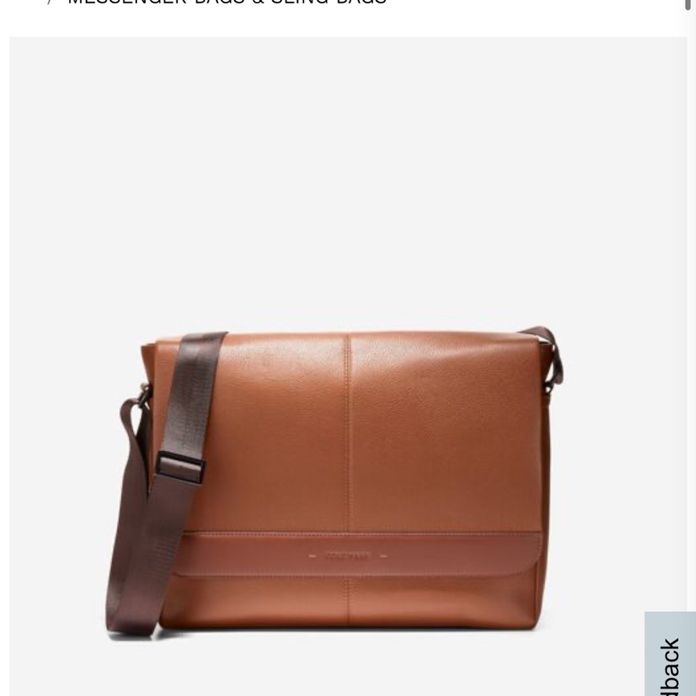 Cole Haan messenger bag! Used only a few times, in excellent condition.